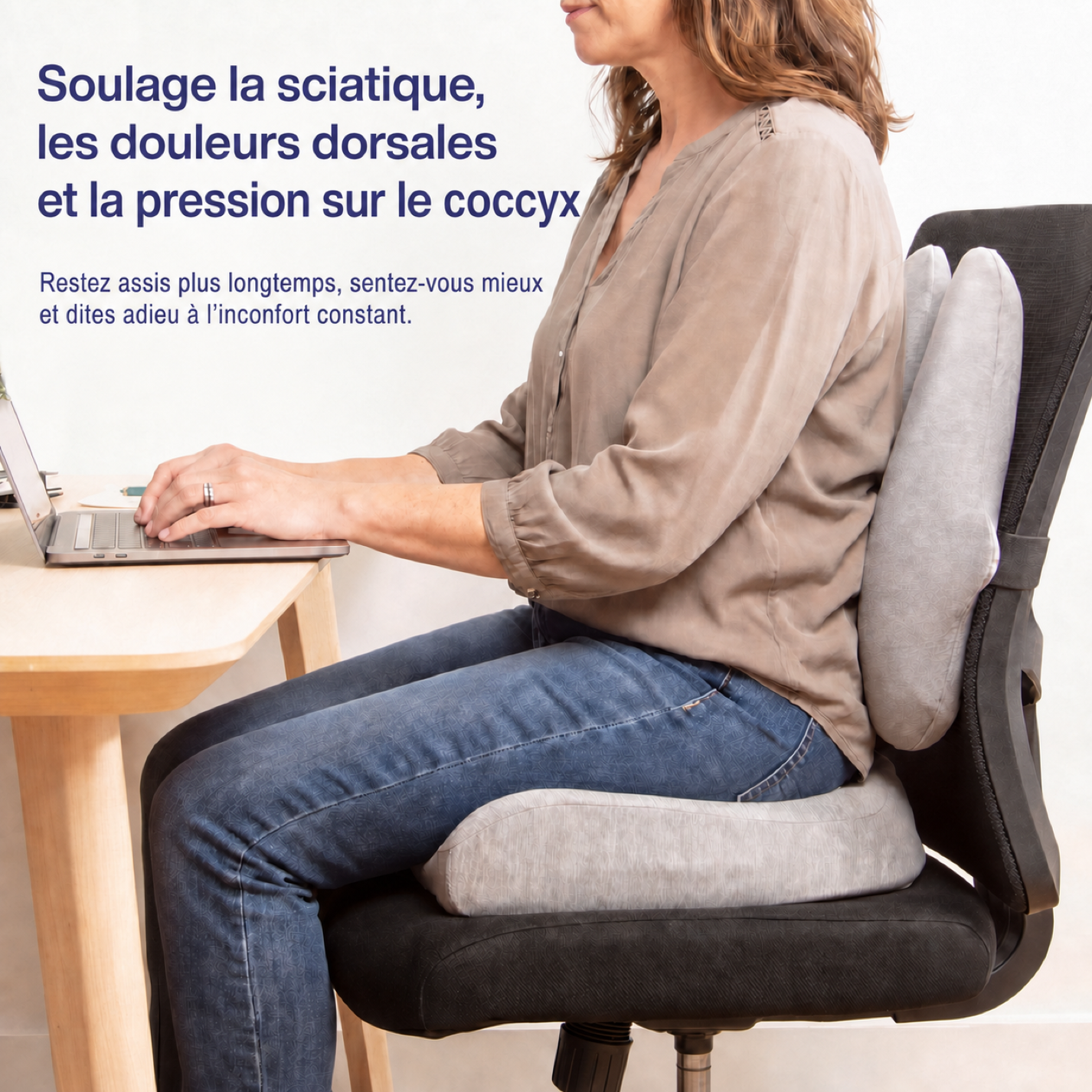 Coussin orthopédique Lynelia au quotidien